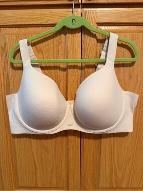 Cacique Lightly Lined Balconette Underwire Bra - Cream - 46DD